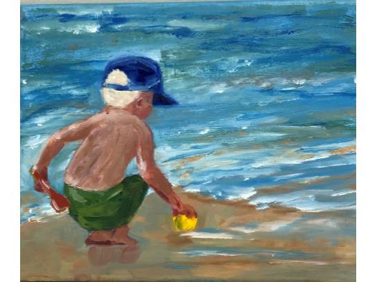 "Testing the Waters" by Jean Rosenberg

This artwork was submitted to our 3nd annual By Kids (& Kids at Heart), For Kids! art auction earlier in the year. Click on the picture to see more wonderful submissions!